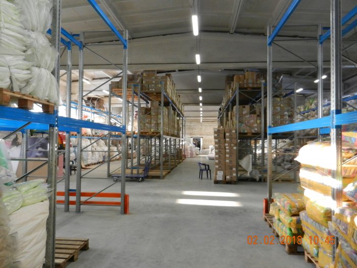 Склад ТД "Пластика" в Омске